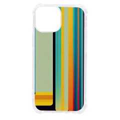 Colorful Rainbow Striped Pattern Stripes Background Iphone 13 Mini Tpu Uv Print Case by Bangk1t