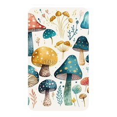 Mushroom Forest Fantasy Flower Nature Memory Card Reader (rectangular)