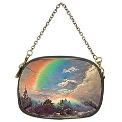 Abstract Art Psychedelic Arts Experimental Chain Purse (one Side)