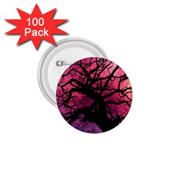 Trees Silhouette Sky Clouds Sunset 1 75  Buttons (100 Pack)  by Bangk1t