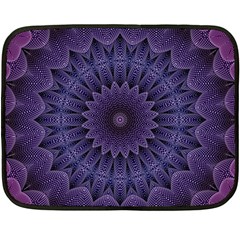 Shape Geometric Symmetrical Symmetry Wallpaper Fleece Blanket (mini)