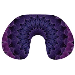 Shape Geometric Symmetrical Symmetry Wallpaper Travel Neck Pillow