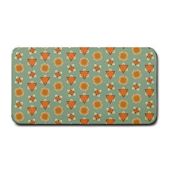 Floral Pattern Medium Bar Mat by Amaryn4rt