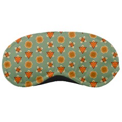 Floral Pattern Sleep Mask by Amaryn4rt