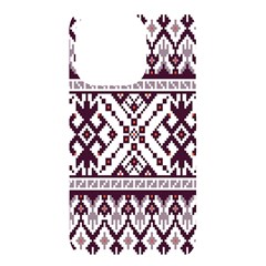 Illustration Ukrainian Folk Seamless Pattern Ornament Iphone 14 Pro Black Uv Print Case by pakminggu