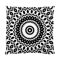 Circular Concentric Radial Symmetry Abstract Standard Cushion Case (two Sides) by pakminggu