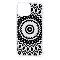 Circular Concentric Radial Symmetry Abstract Iphone 13 Mini Tpu Uv Print Case by pakminggu