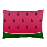 Watermelon Fruit Summer Red Fresh Food Healthy Pillow Case (Two Sides) Front