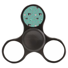 Raccoon Texture Seamless Scrapbooking Hearts Finger Spinner