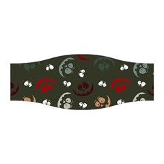 Art Halloween Pattern Creepy Design Digital Papers Stretchable Headband by pakminggu