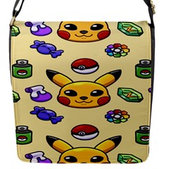 Pikachu Flap Closure Messenger Bag (s) by artworkshop