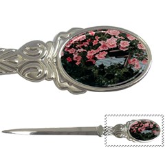 Pink Peony  Flower Letter Opener by artworkshop