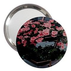 Pink Peony  Flower 3  Handbag Mirrors by artworkshop