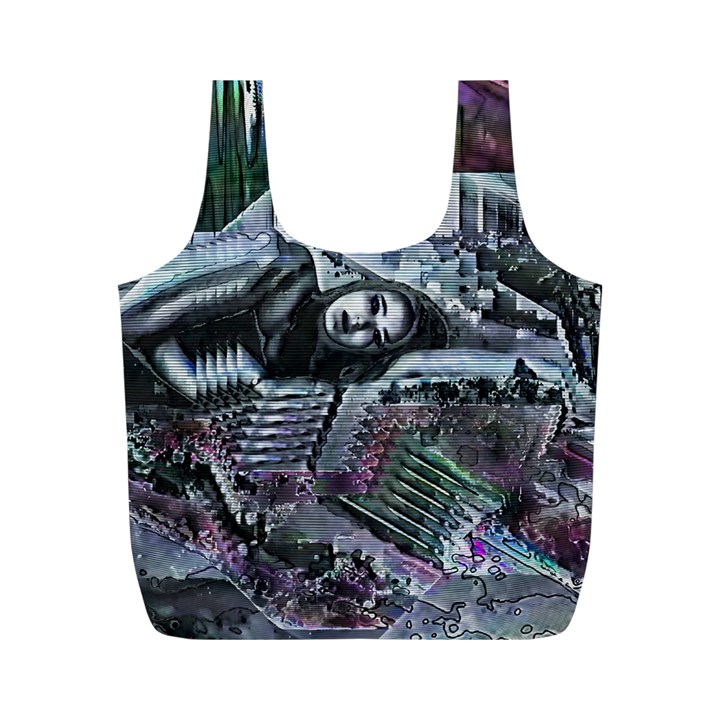 Cyberpunk Drama Full Print Recycle Bag (M)