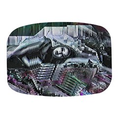 Cyberpunk Drama Mini Square Pill Box by MRNStudios