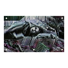 Cyberpunk Drama Banner And Sign 5  X 3  by MRNStudios