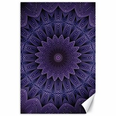 Shape Geometric Symmetrical Symmetry Wallpaper Canvas 24  X 36 