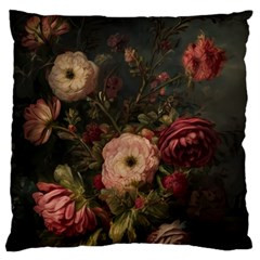 Flower Nature Background Bloom Large Cushion Case (one Side)