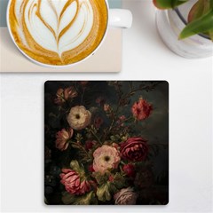 Flower Nature Background Bloom Uv Print Square Tile Coaster 