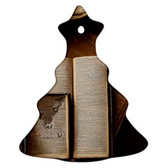 Desk Book Inkwell Pen Ornament (christmas Tree) 