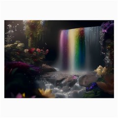 Waterfall Rainbow Large Glasses Cloth (2 Sides)