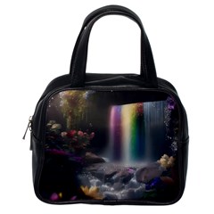 Waterfall Rainbow Classic Handbag (one Side)