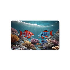 Fish Sea Ocean Magnet (name Card)