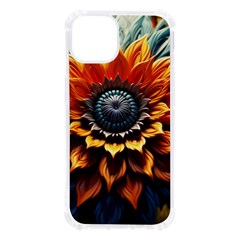 Flower Plant Geometry Iphone 13 Tpu Uv Print Case