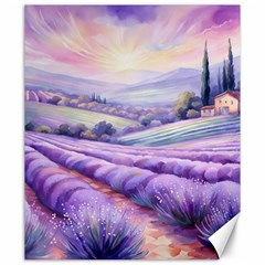 Lavender Flower Tree Canvas 20  X 24  by Ravend