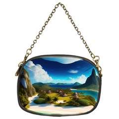 Beach Island Nature Chain Purse (two Sides) by Ravend