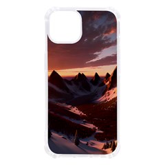 Landscape Mountains Nature Iphone 13 Tpu Uv Print Case by Ravend