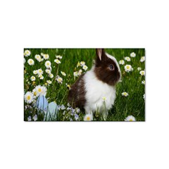 Rabbit Sticker Rectangular (100 Pack) by artworkshop