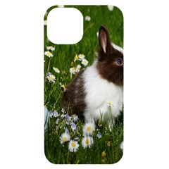 Rabbit Iphone 14 Black Uv Print Case by artworkshop