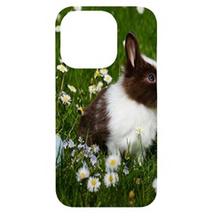 Rabbit Iphone 14 Pro Black Uv Print Case