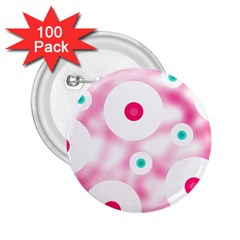 Wallpaper Pink 2 25  Buttons (100 Pack) 