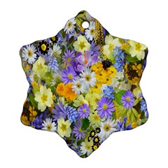 Spring Flowers Ornament (snowflake) by artworkshop