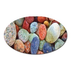 Stones Oval Magnet by artworkshop