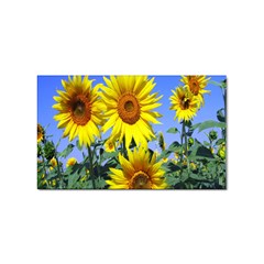 Sunflower Gift Sticker Rectangular (10 Pack) by artworkshop