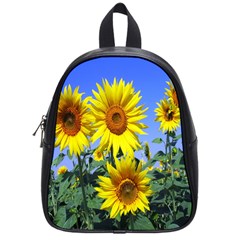 Sunflower Gift School Bag (small) by artworkshop