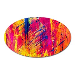 Various Colors Oval Magnet