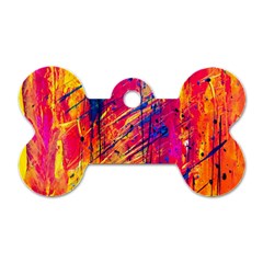 Various Colors Dog Tag Bone (one Side) by artworkshop