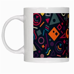 Doodle Pattern White Mug by Grandong