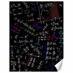 Mathematics  Physics Maths Math Pattern Canvas 18  X 24  by Grandong