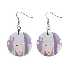 Emilia Rezero Mini Button Earrings by artworkshop