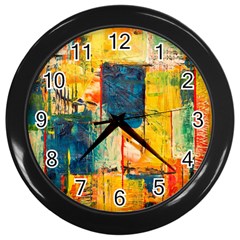 Wall Art Wall Clock (black) by artworkshop