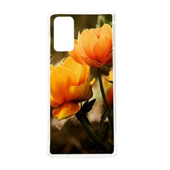 Yellow Butterfly Flower Samsung Galaxy Note 20 Tpu Uv Case by artworkshop