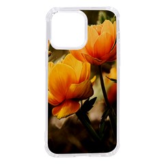 Yellow Butterfly Flower Iphone 14 Pro Max Tpu Uv Print Case by artworkshop