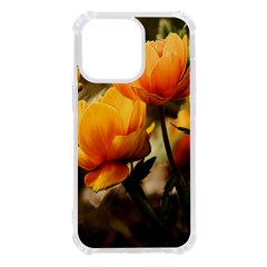 Yellow Butterfly Flower Iphone 13 Pro Tpu Uv Print Case by artworkshop