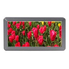 Yellow Pink Red Flowers Memory Card Reader (mini)