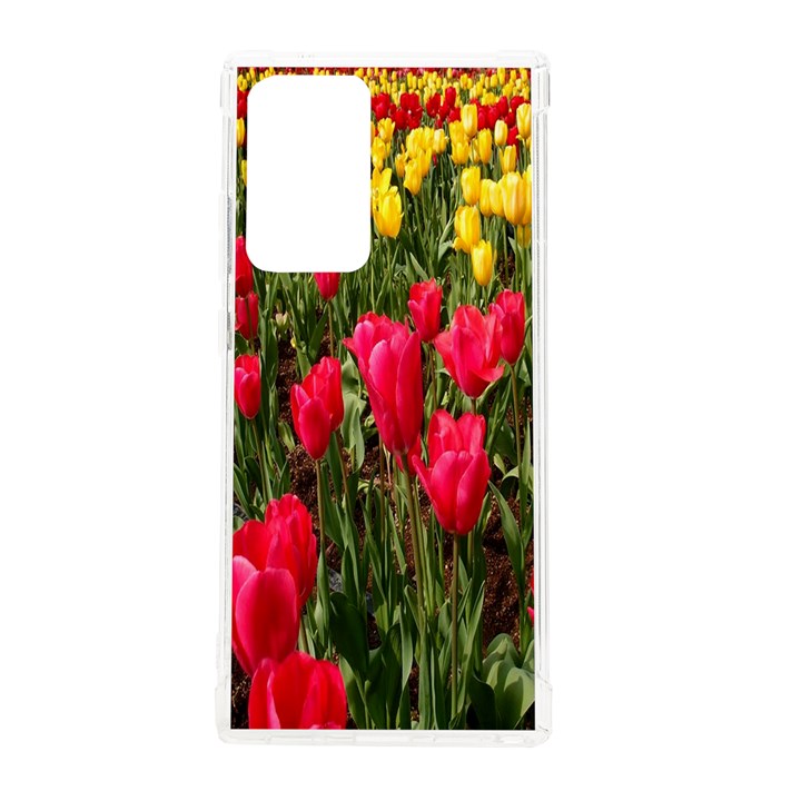 Yellow Pink Red Flowers Samsung Galaxy Note 20 Ultra TPU UV Case